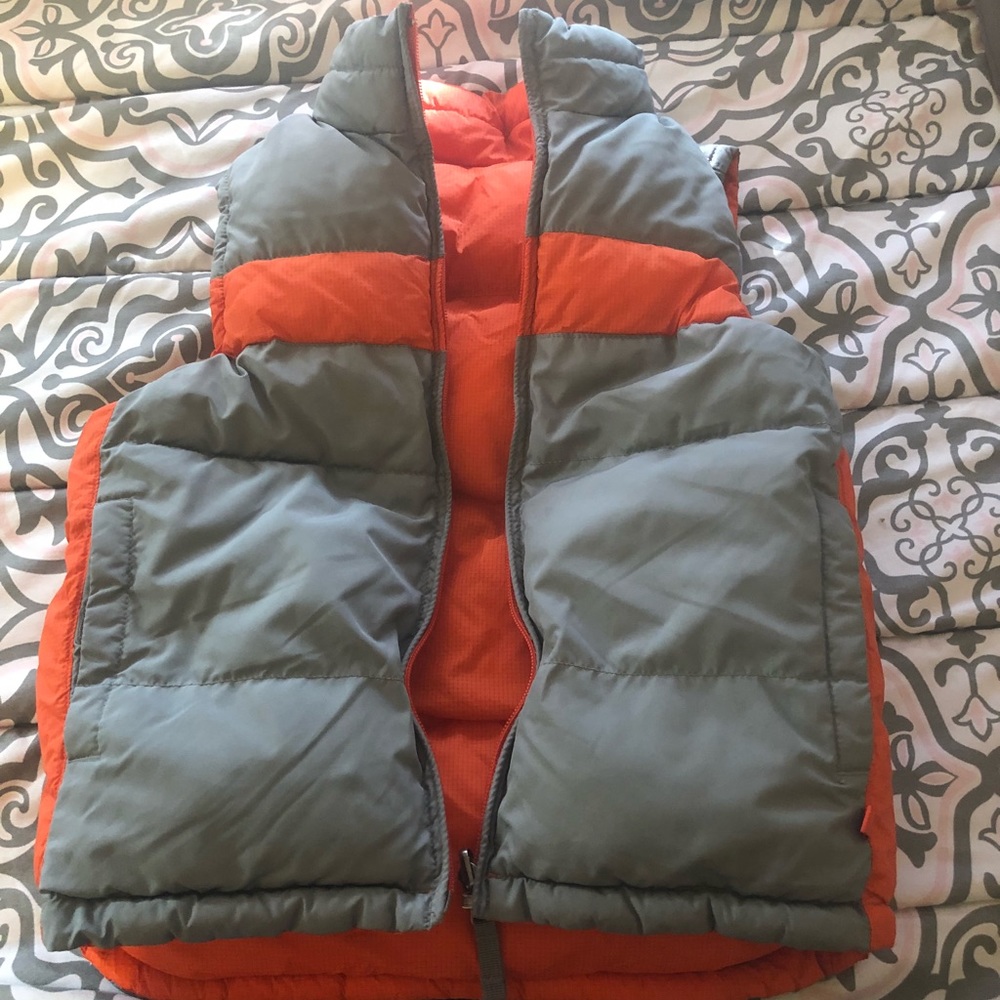 Boys  Gap puffer reversable vest